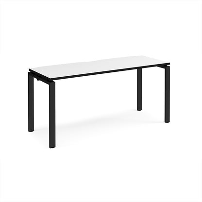 Adapt single desk 600mm deep - E166-K-WK
