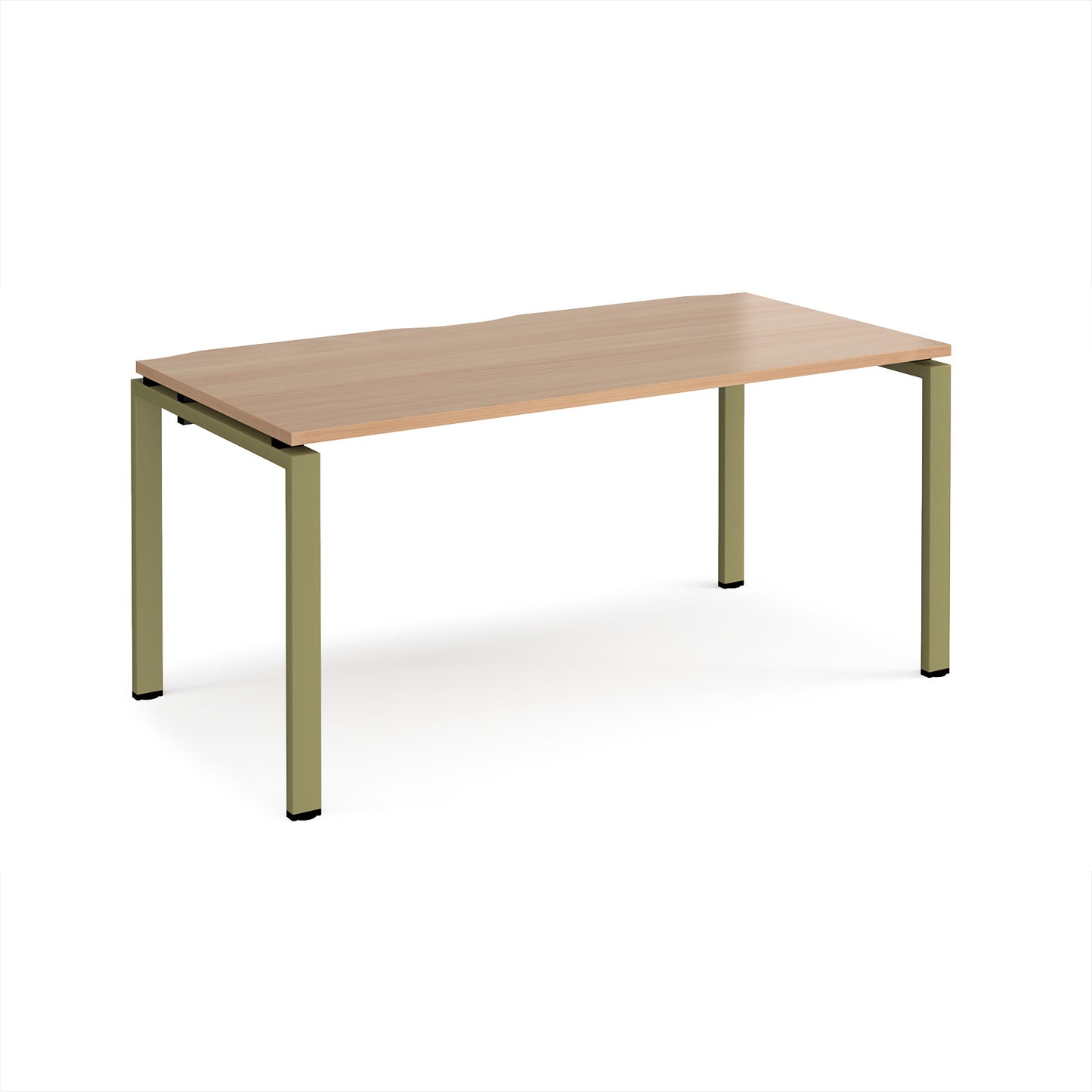Adapt single desk 800mm deep - E168-GN-B