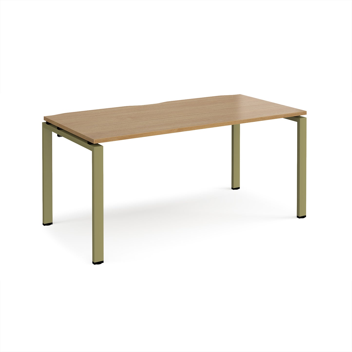 Adapt single desk 800mm deep - E168-GN-O