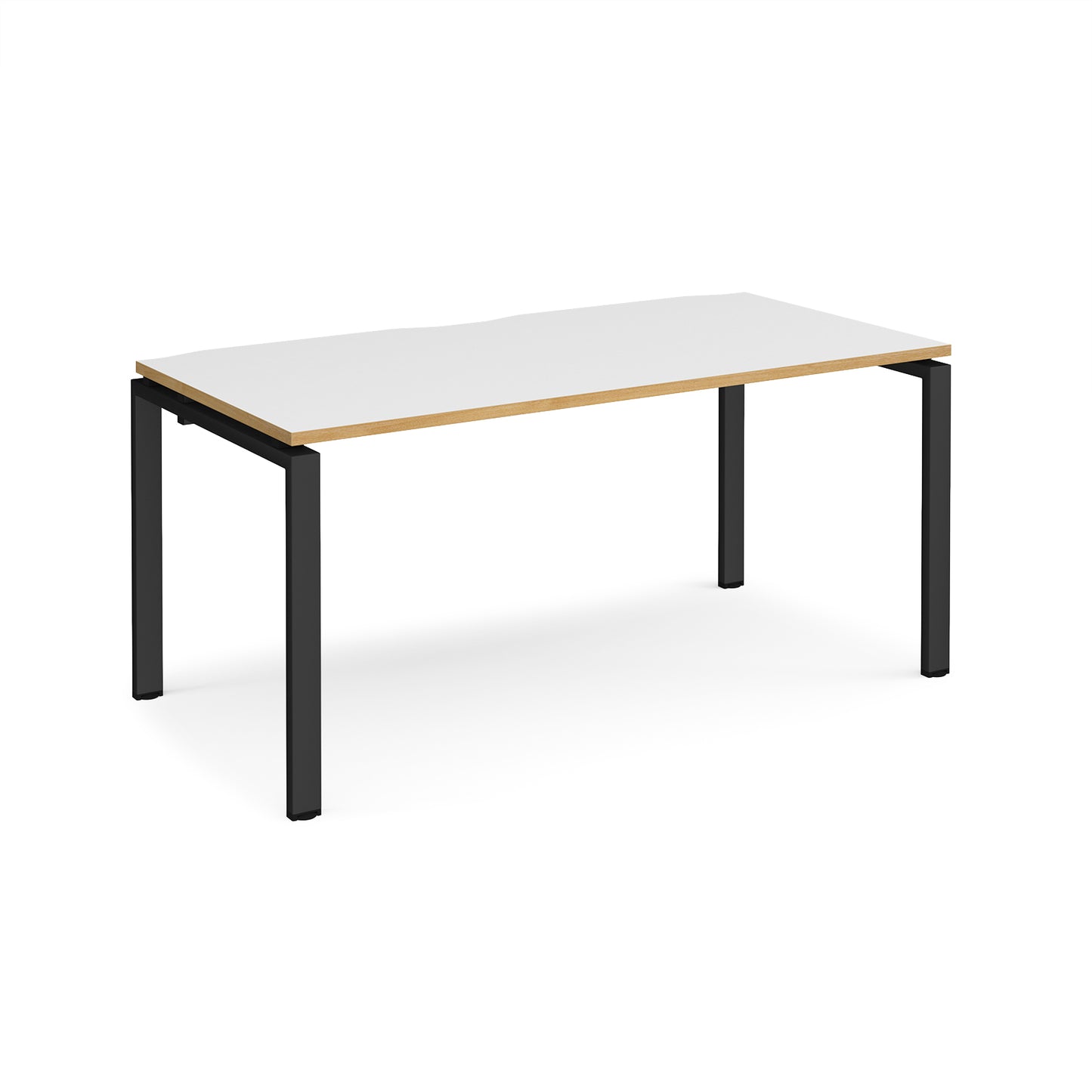 Adapt single desk 800mm deep - E168-K-WO