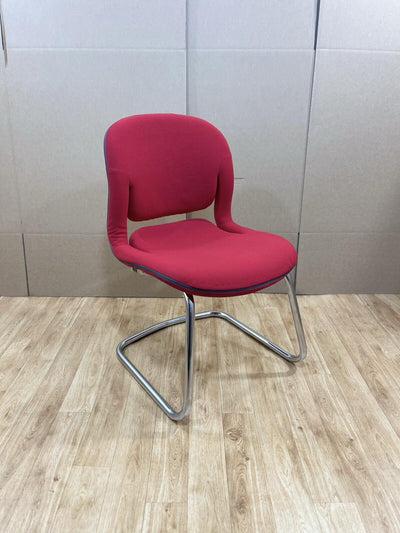 Herman Miller Equa Chairs / 10+ Available - Red ,Chrome Frame - UK DELIVERY