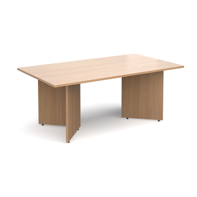 Arrow head leg rectangular boardroom table - EB18B