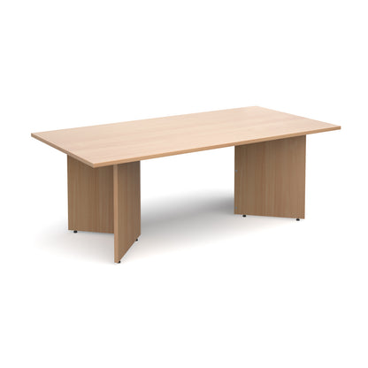 Arrow head leg rectangular boardroom table - EB20B