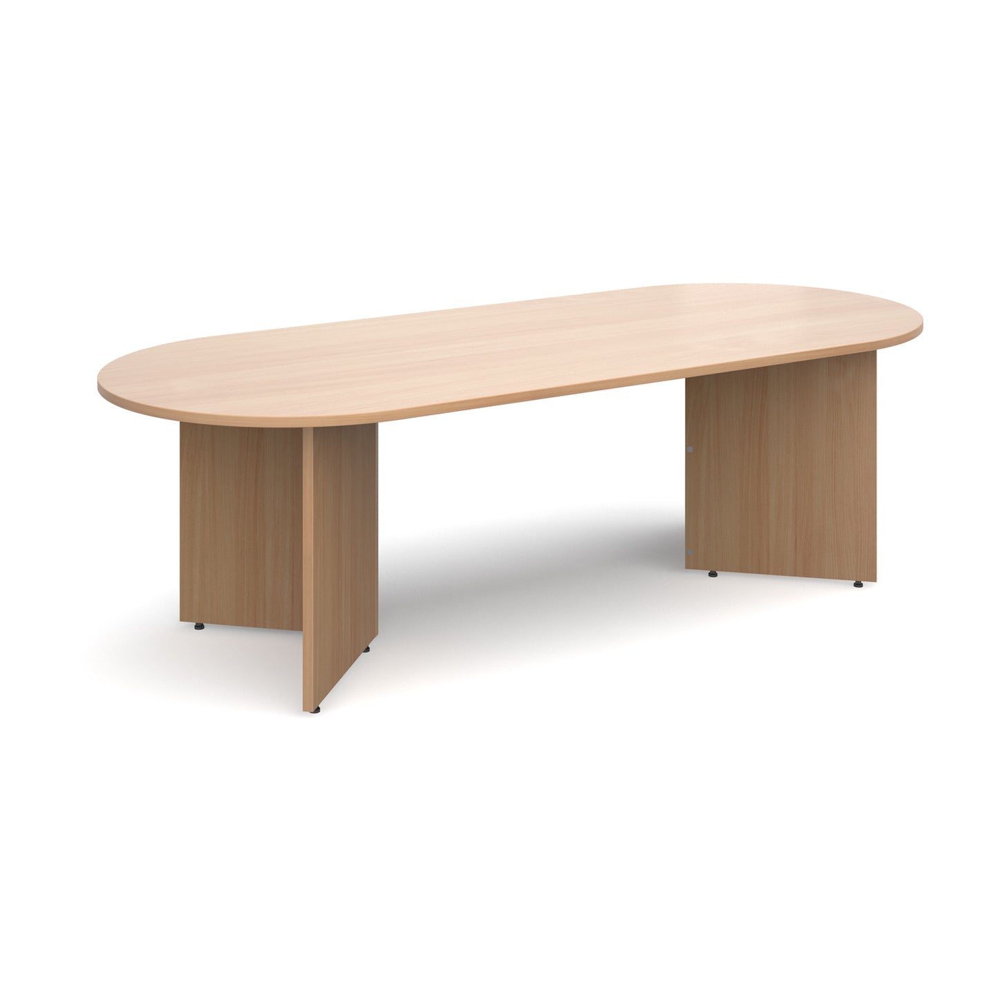 Arrow head leg radial end boardroom table - EB24B