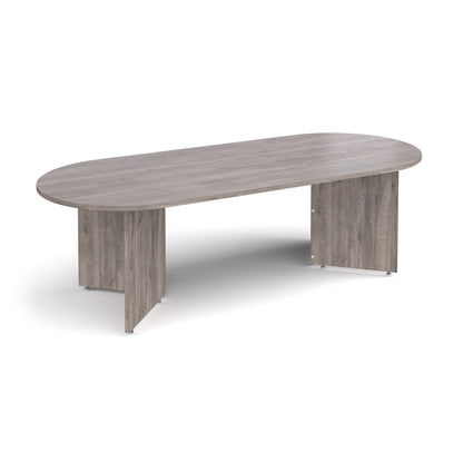 Arrow head leg radial end boardroom table - EB24GO