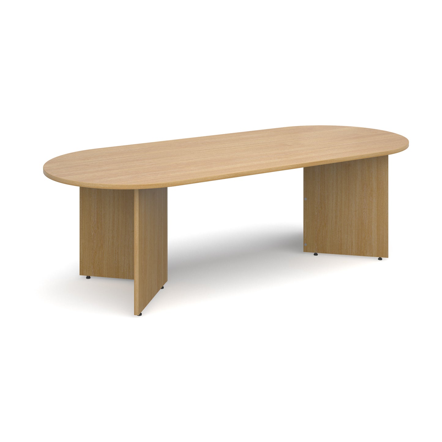 Arrow head leg radial end boardroom table - EB24O
