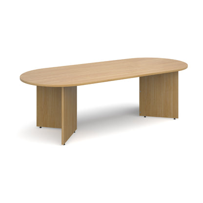 Arrow head leg radial end boardroom table - EB24O