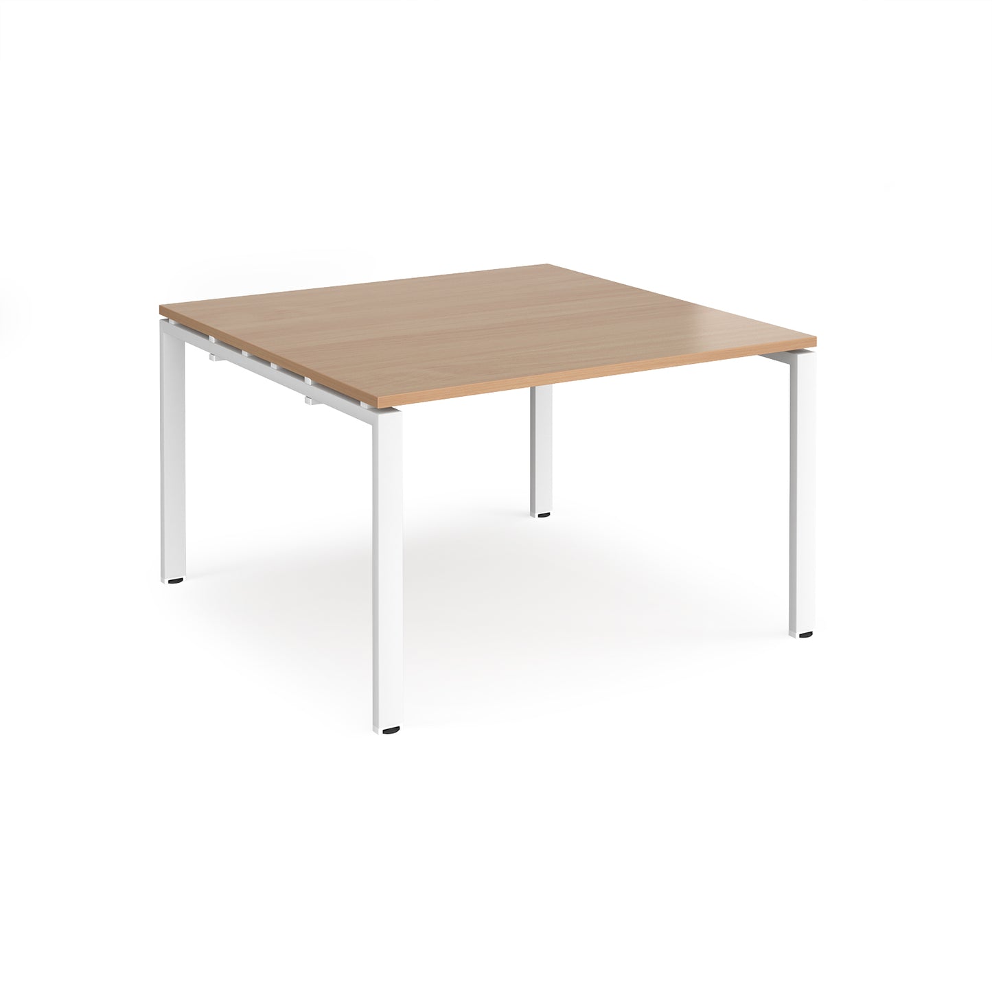 Adapt boardroom table starter unit - EBT1212-SB-WH-B