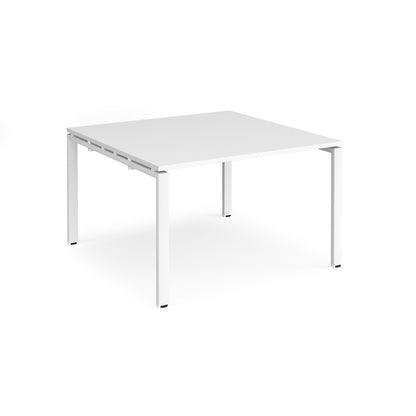 Adapt boardroom table starter unit - EBT1212-SB-WH-WH