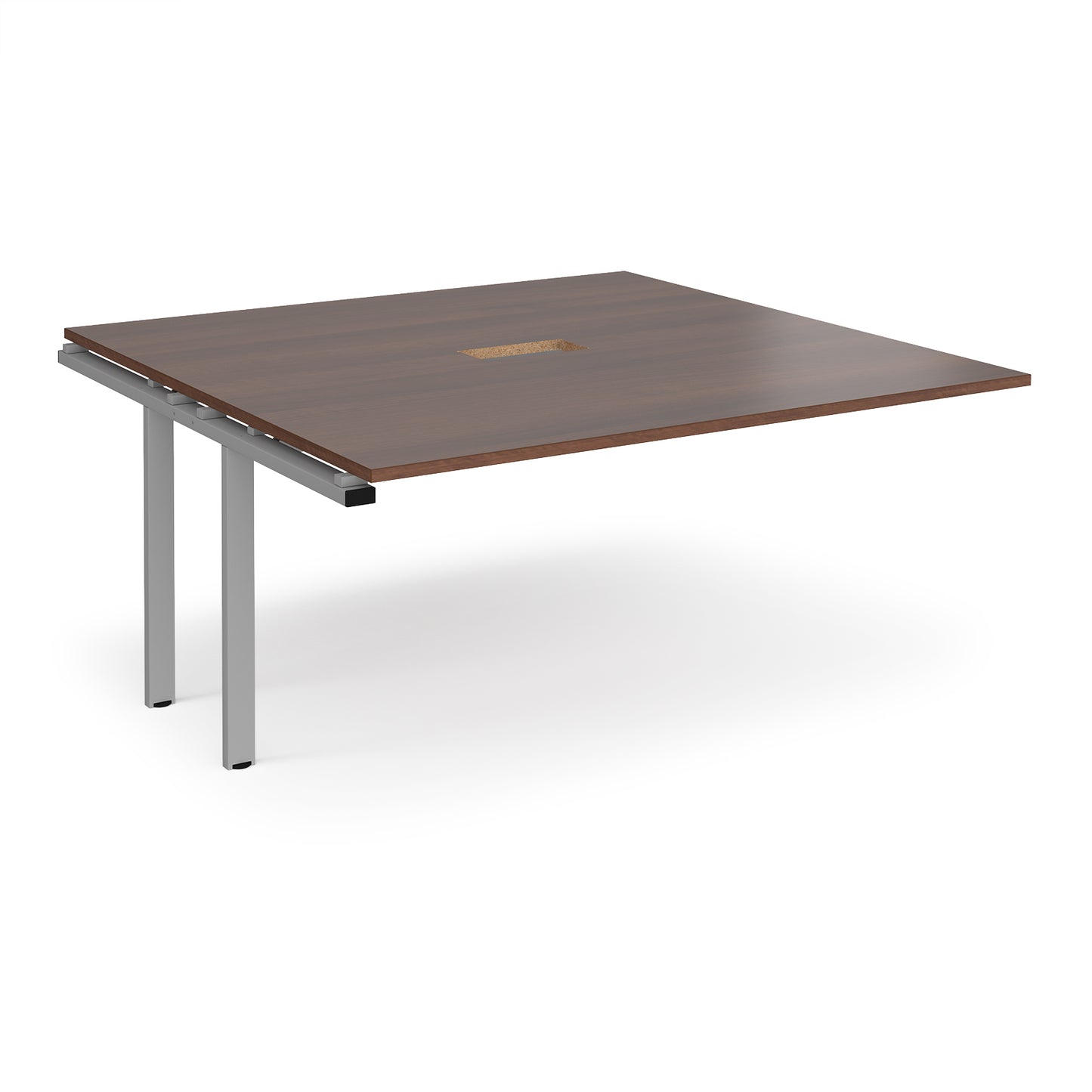 Adapt square power ready add-on boardroom table - EBT1616-AB-CO-S-W