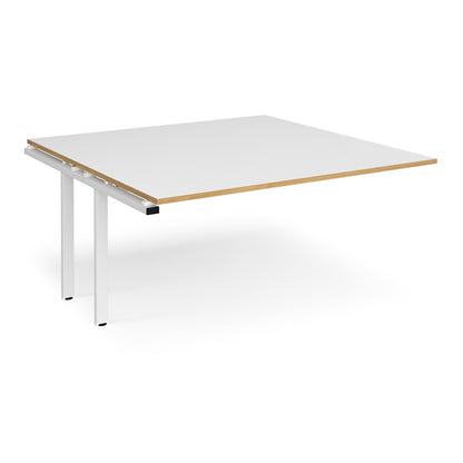 Adapt boardroom table add on unit - EBT1616-AB-WH-WO