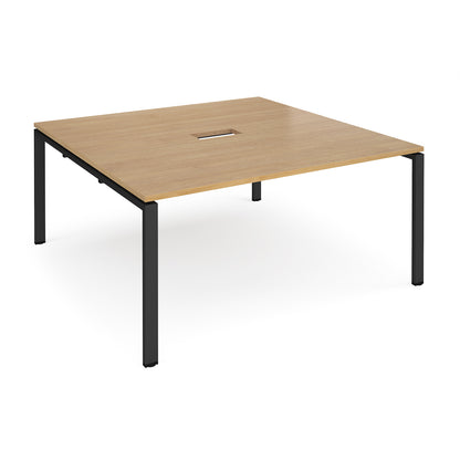Adapt square power ready boardroom table - EBT1616-CO-K-O