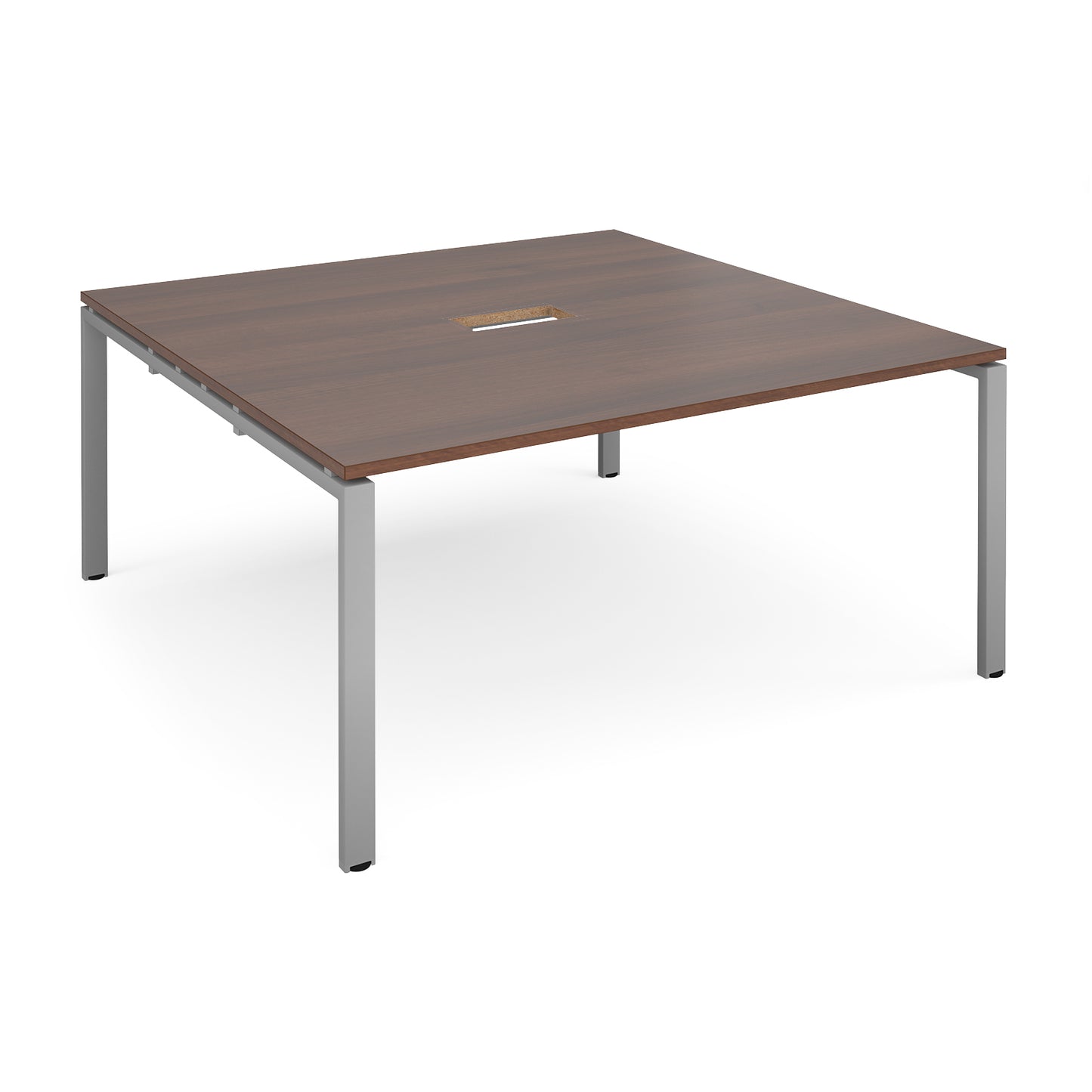 Adapt square power ready boardroom table - EBT1616-CO-S-W