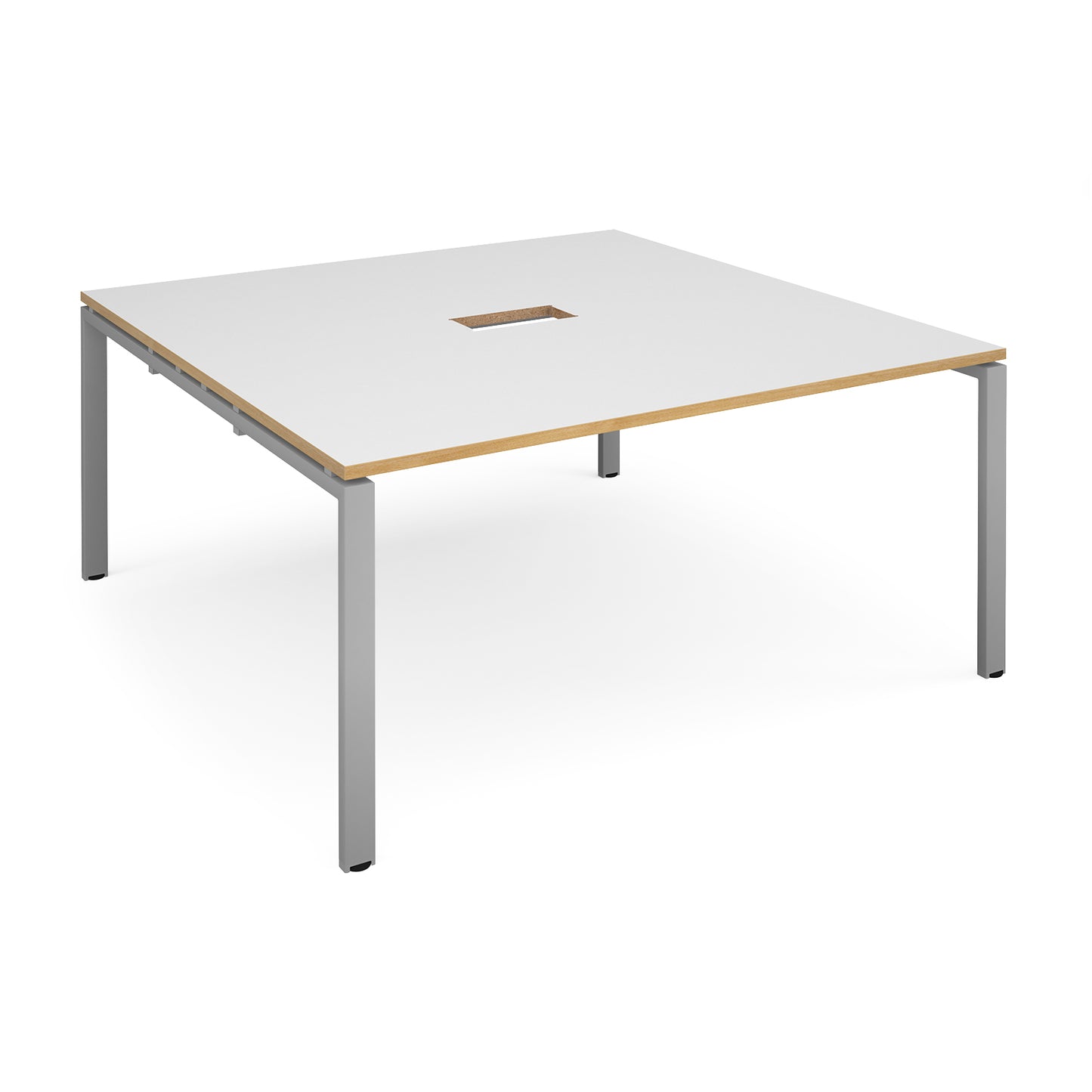 Adapt square power ready boardroom table - EBT1616-CO-S-WO