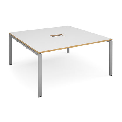 Adapt square power ready boardroom table - EBT1616-CO-S-WO