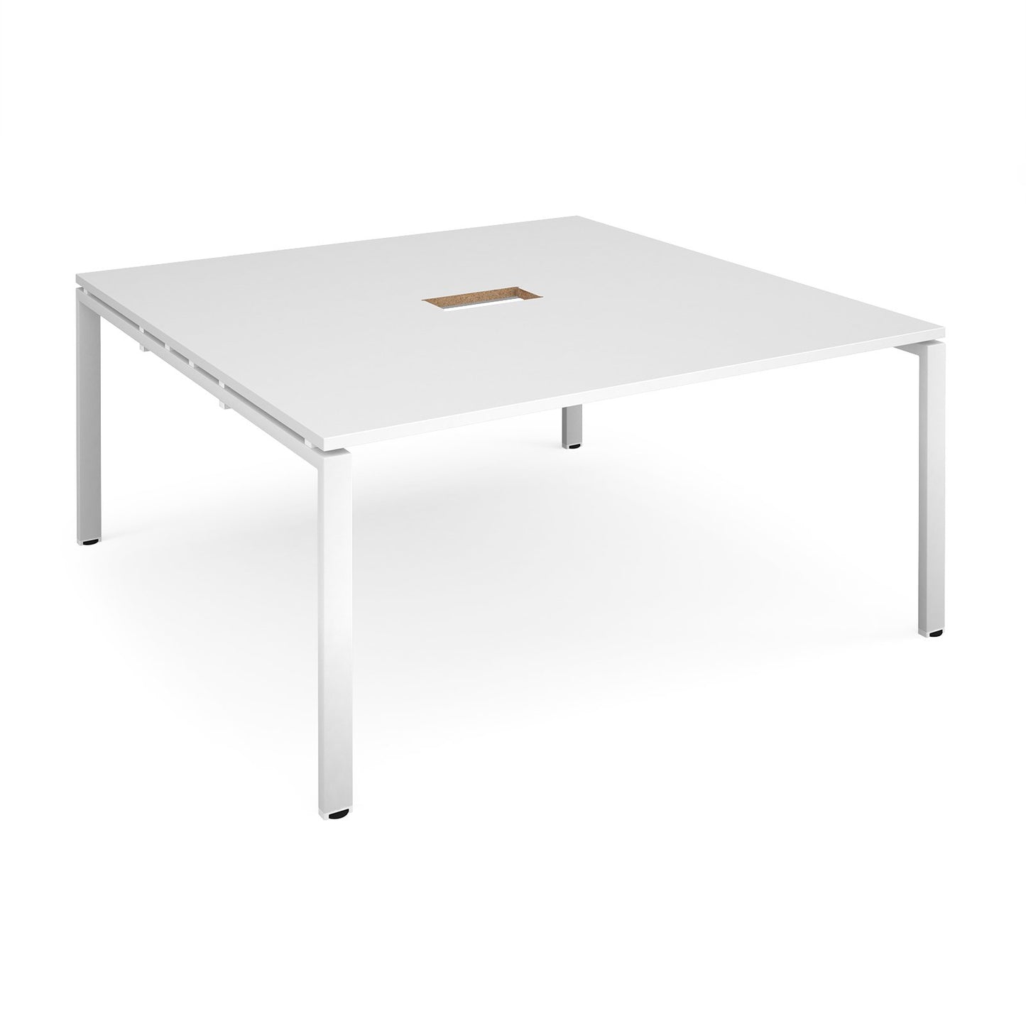 Adapt square power ready boardroom table