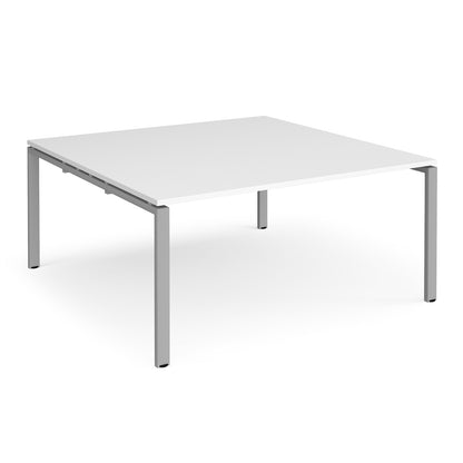 Adapt boardroom table starter unit - EBT1616-SB-S-WH