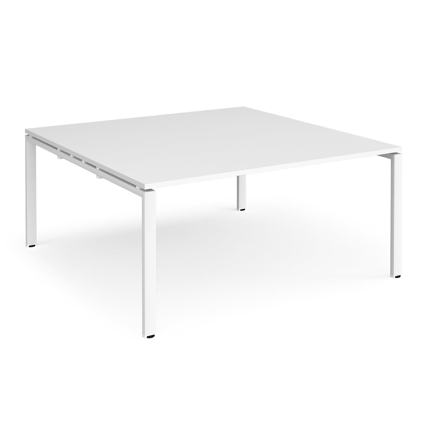Adapt square boardroom table - EBT1616-WH-WH