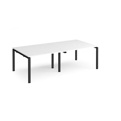 Adapt rectangular boardroom table - EBT2412-K-WH