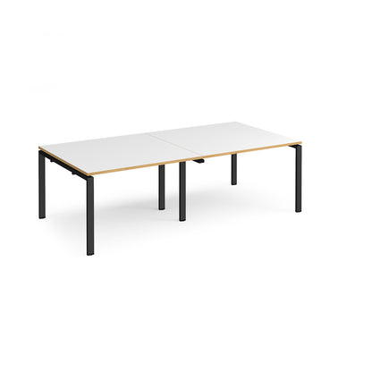 Adapt rectangular boardroom table - EBT2412-K-WO