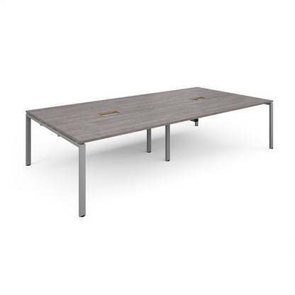 Adapt rectangular power ready boardroom table - EBT3216-CO-S-GO
