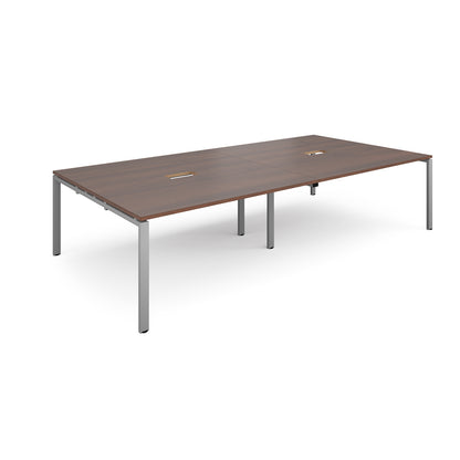 Adapt rectangular power ready boardroom table - EBT3216-CO-S-W