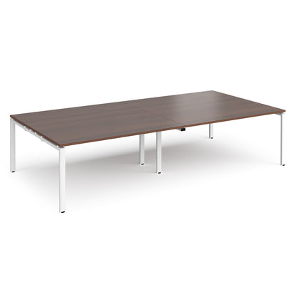 Adapt rectangular boardroom table - EBT3216-WH-W