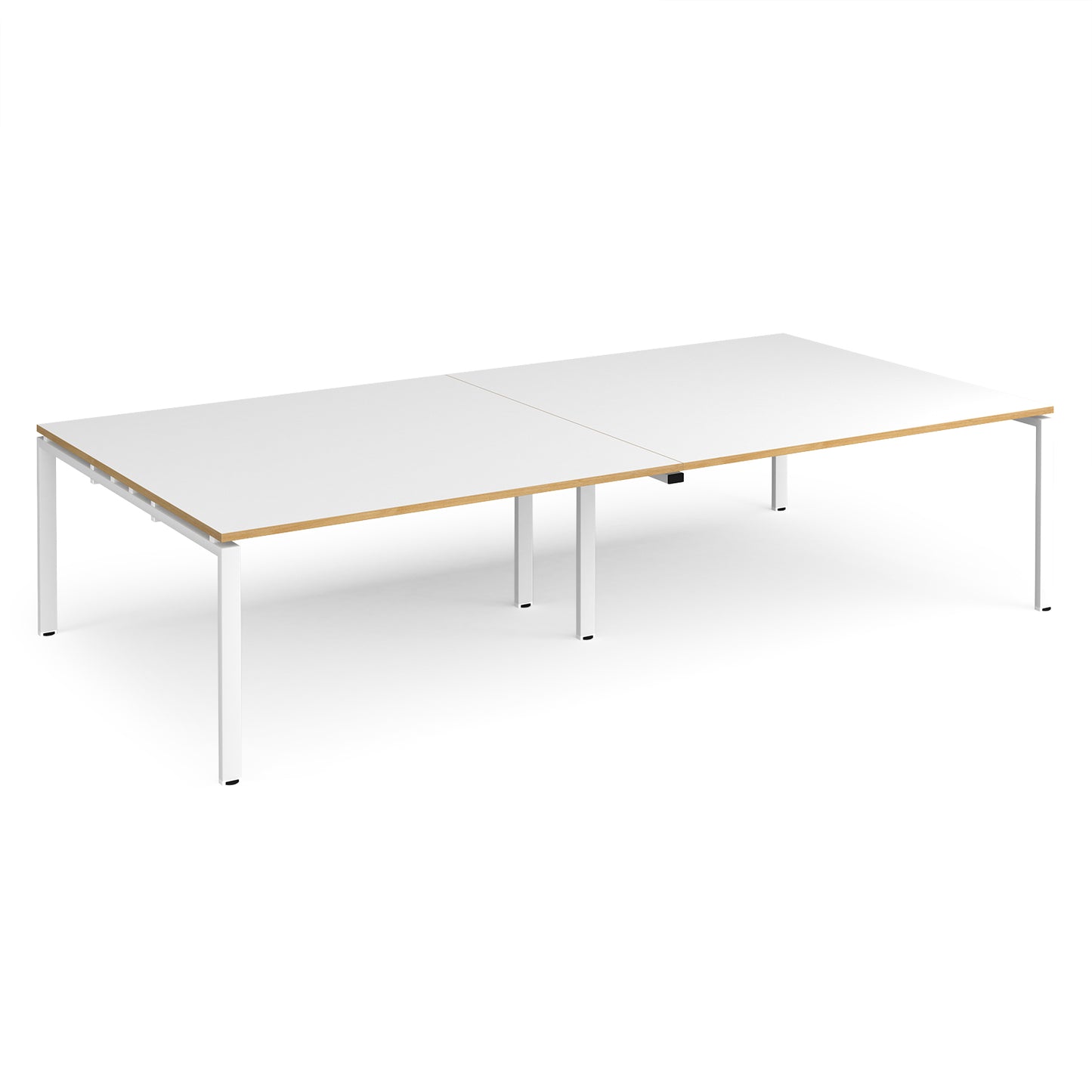 Adapt rectangular boardroom table - EBT3216-WH-WO