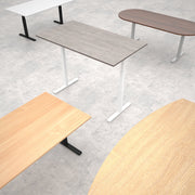 Elev8 Touch radial boardroom table