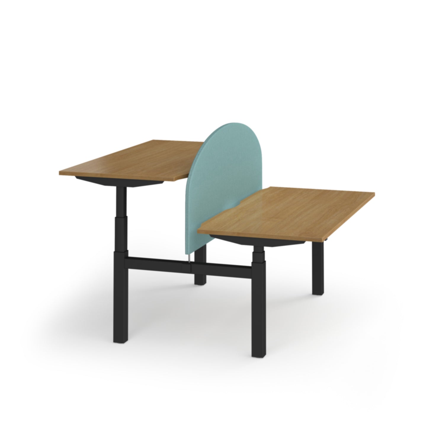 Vibe Elev8 curved screen for back-to-back desks