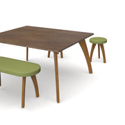 Enable worktable 1600mm deep with wooden legs