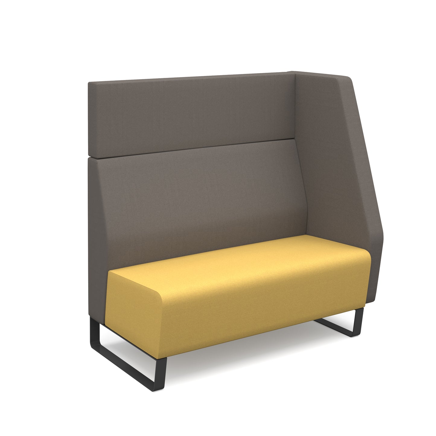 Encore modular high back double unit with arm - ENC-MOD02H-LA-MF