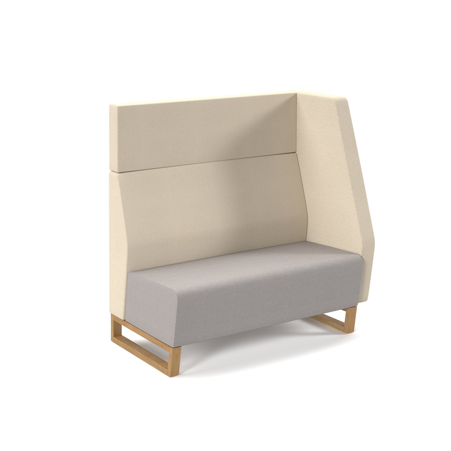 Encore modular high back double unit with arm - ENC-MOD02H-LA-WF