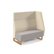 Encore modular high back double unit with arm