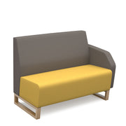 Encore modular low back double unit with arm