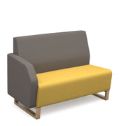 Encore modular low back double unit with arm
