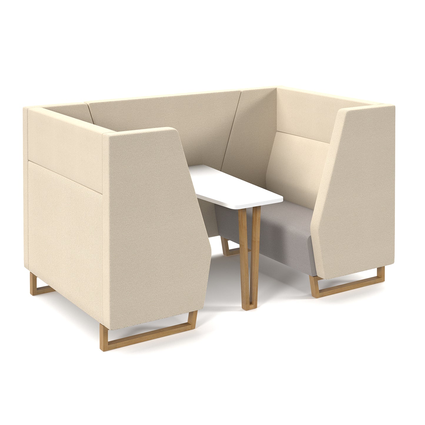 Encore high back meeting booth - ENC-POD04-WF