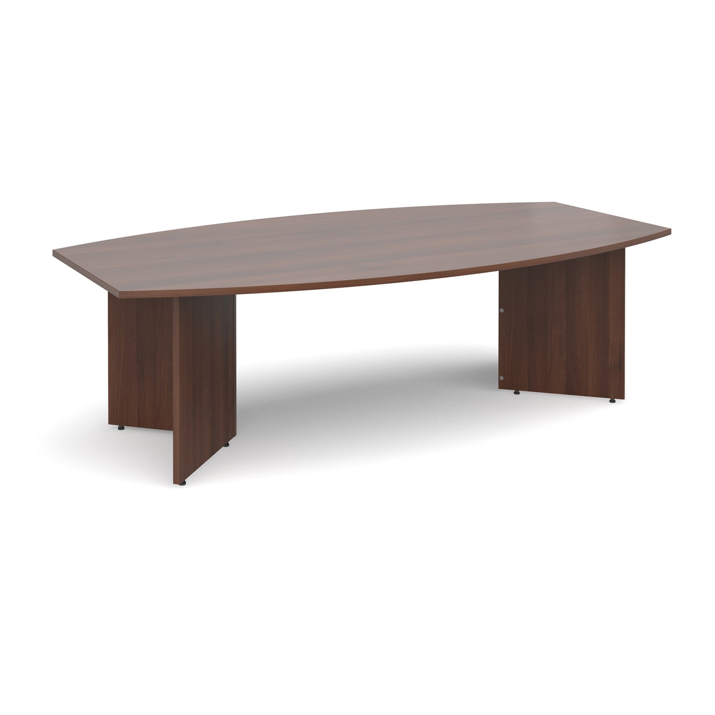 Arrow head leg radial boardroom table - ERB24W