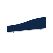 Wave desktop fabric screen - MTO