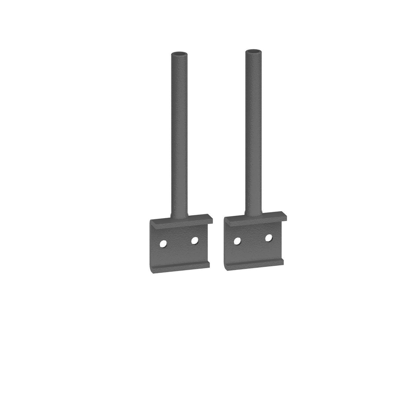 Universal desktop screen return brackets (pair)