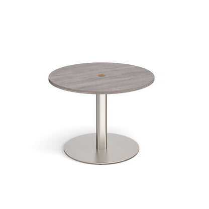 Eternal power ready circular meeting table - ETN10C-CO-BS-GO