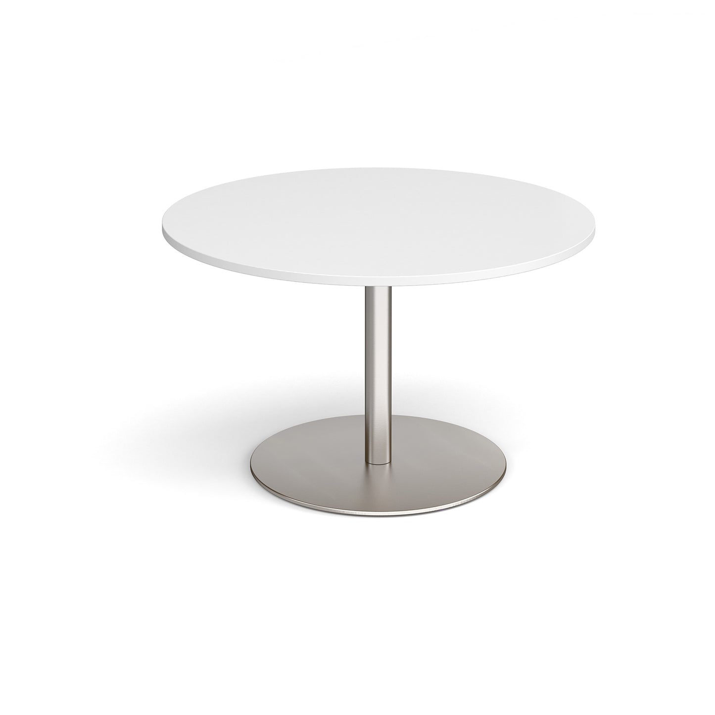 Eternal circular boardroom table - ETN12C-BS-WH