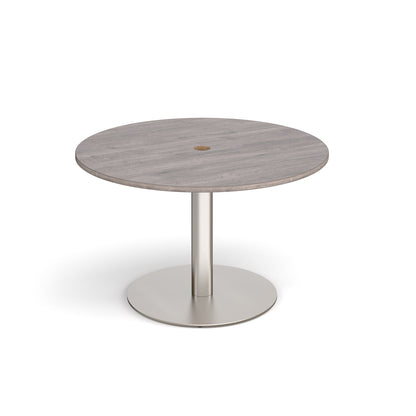 Eternal power ready circular meeting table - ETN12C-CO-BS-GO