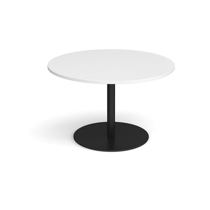 Eternal circular boardroom table - ETN12C-K-WH