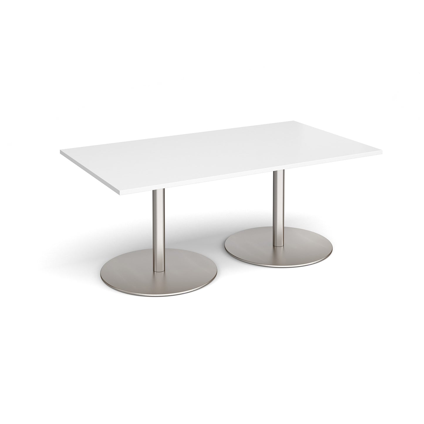 Eternal rectangular boardroom table - ETN18-BS-WH