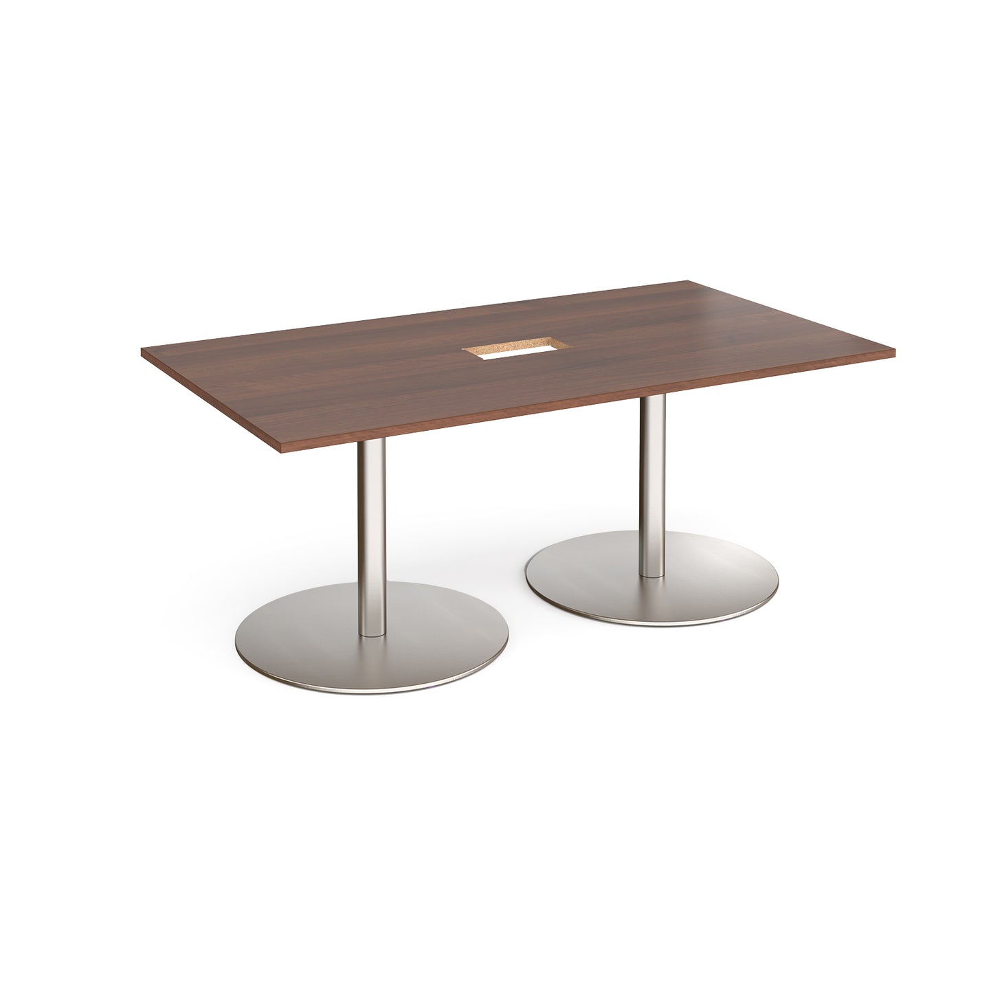 Eternal rectangular power ready boardroom table - ETN18-CO-BS-W