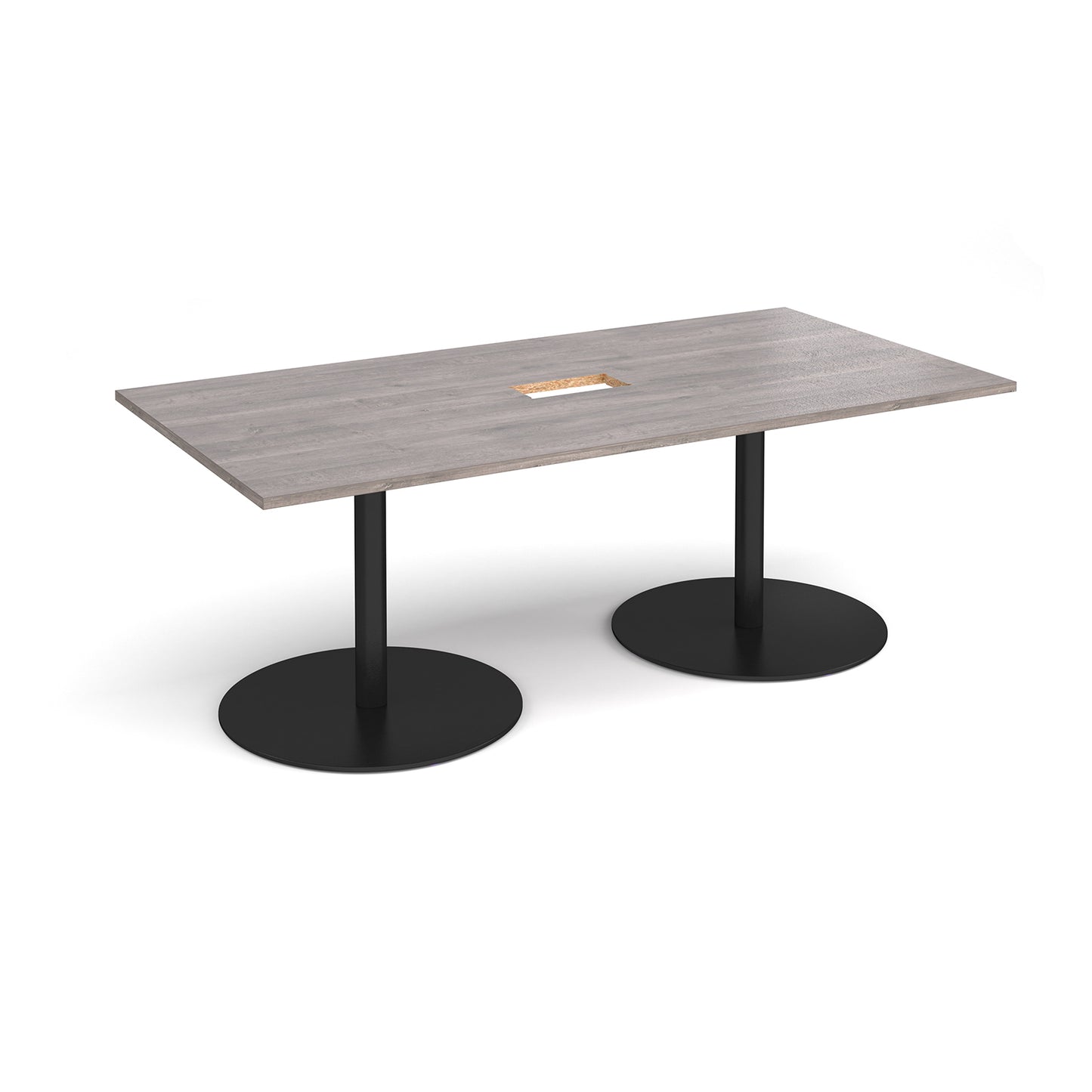 Eternal rectangular power ready boardroom table - ETN20-CO-K-GO