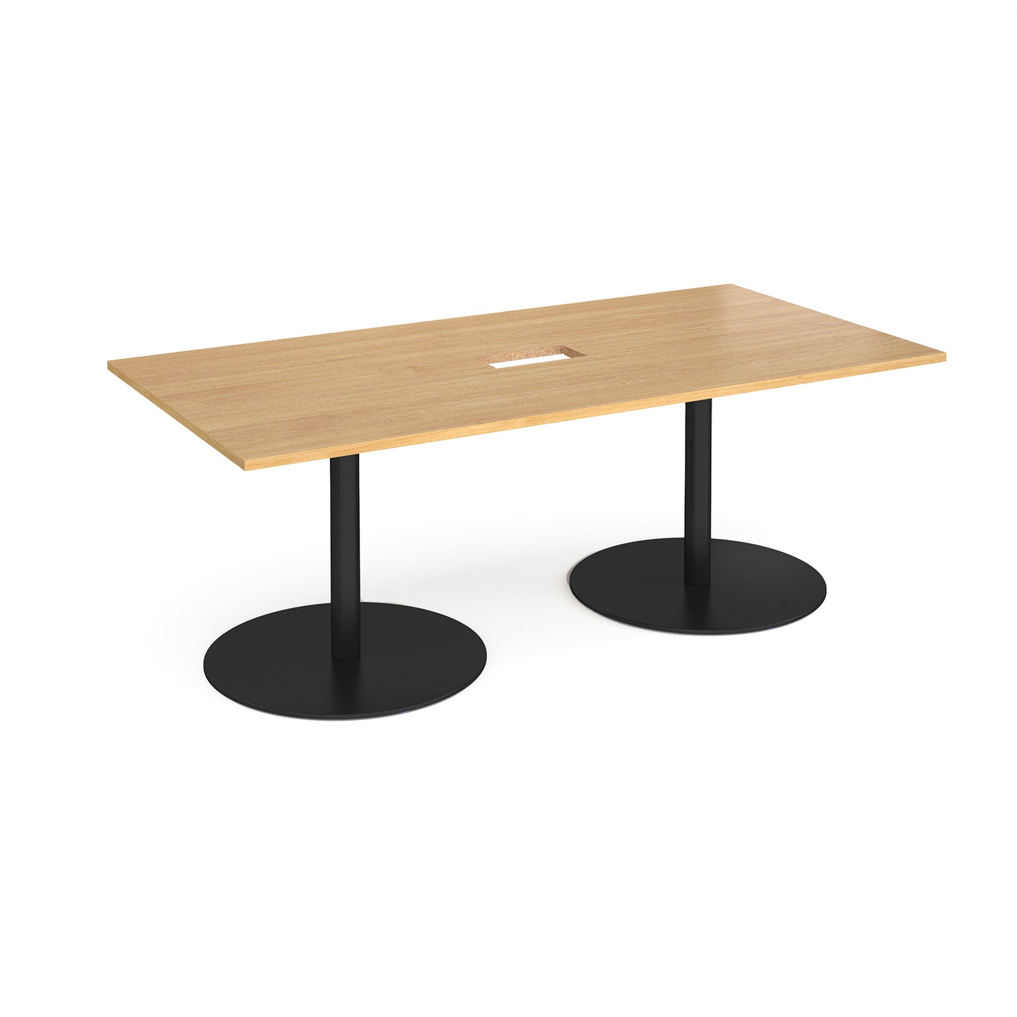 Eternal rectangular power ready boardroom table - ETN20-CO-K-O
