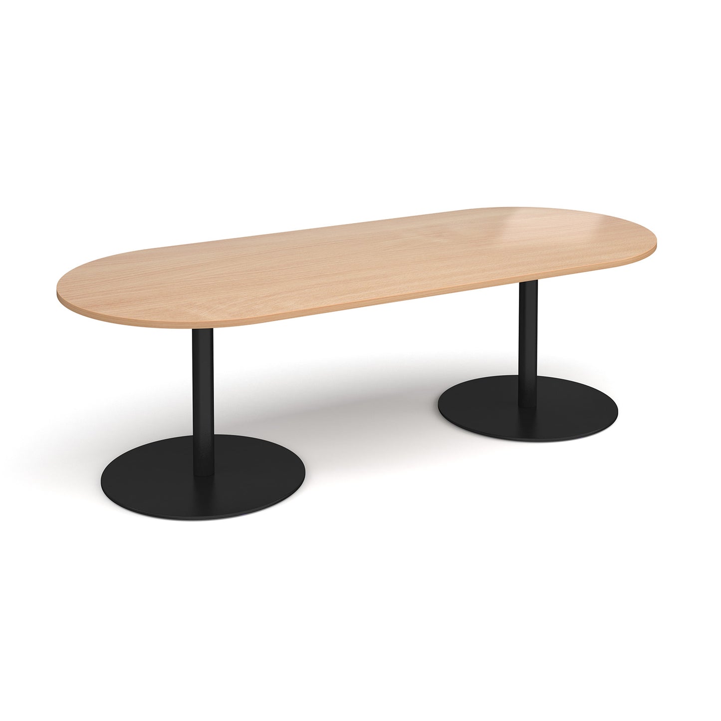 Eternal radial end boardroom table - ETN24-K-B