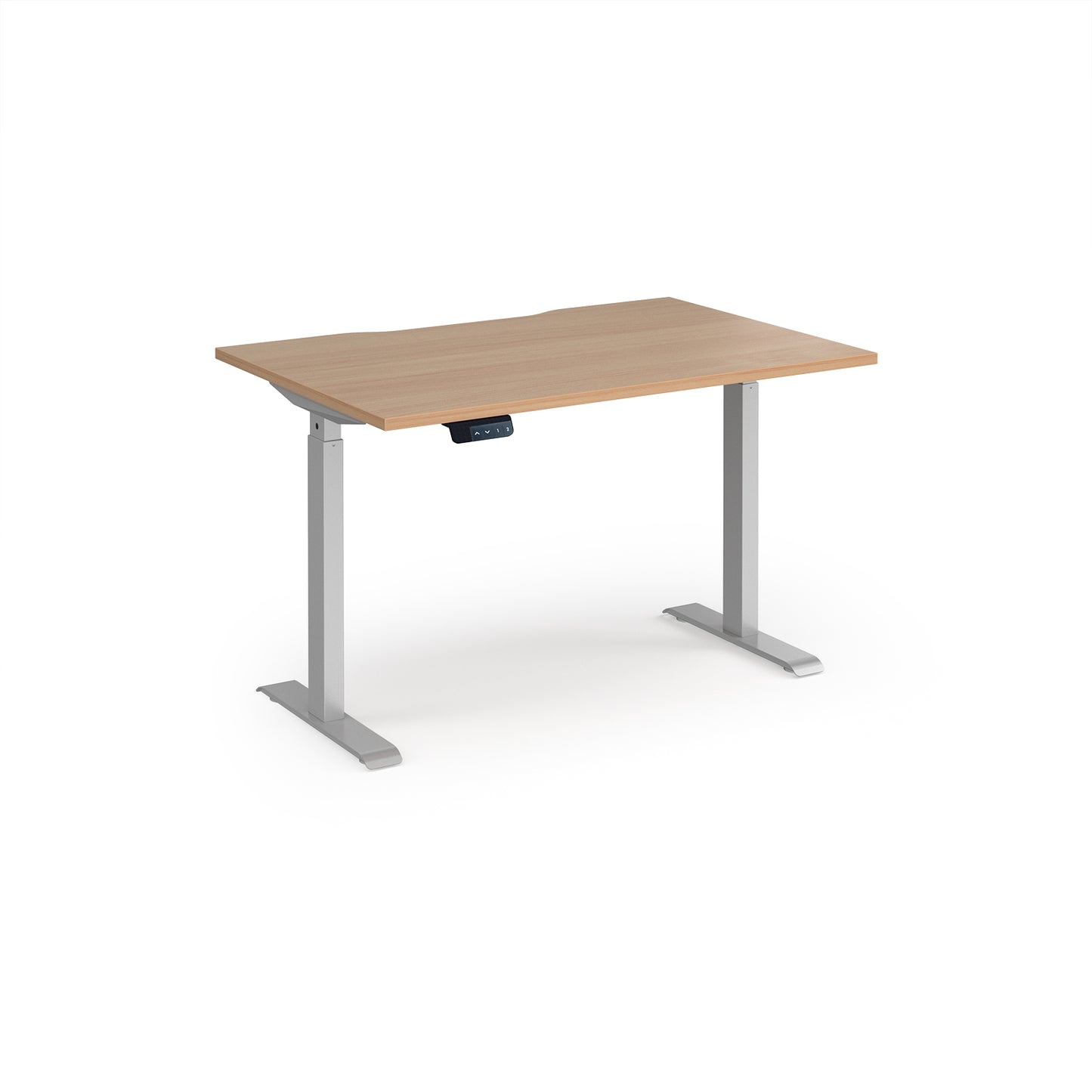 Elev8 Contract straight sit-stand desk 800mm deep - EVC-1200-S-B